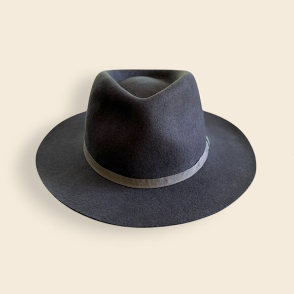 Scala Classico Four Seasons Crushable Wool Felt Hat, Medium, Gray - Picture 1 of 5